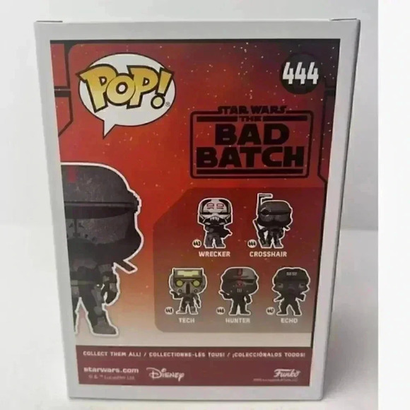 Funko Pop! Star Wars The Bad Batch #444 Crosshair Bobble-Head W/Protector - Picture 2 of 7